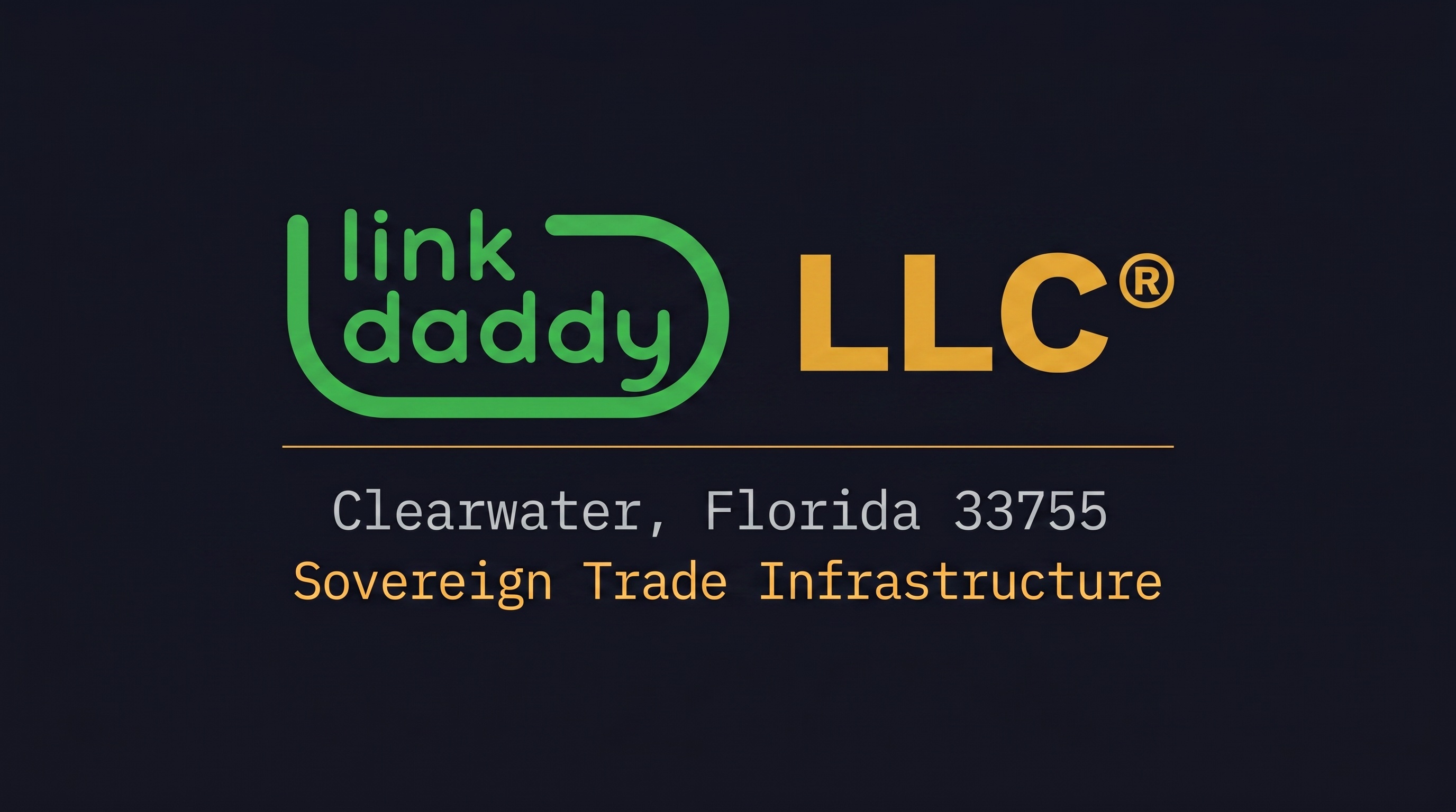 LinkDaddy LLC Brand Mark — Sovereign Trade Infrastructure